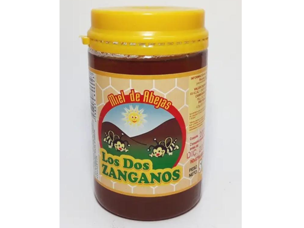 MIEL LOS DOS ZÁNGANOS 500 GR