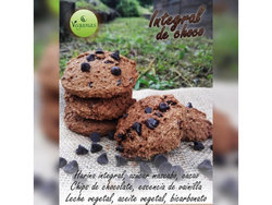 VEGANAS INTEGRALES CON CHIPS DE CHOCOLATE
