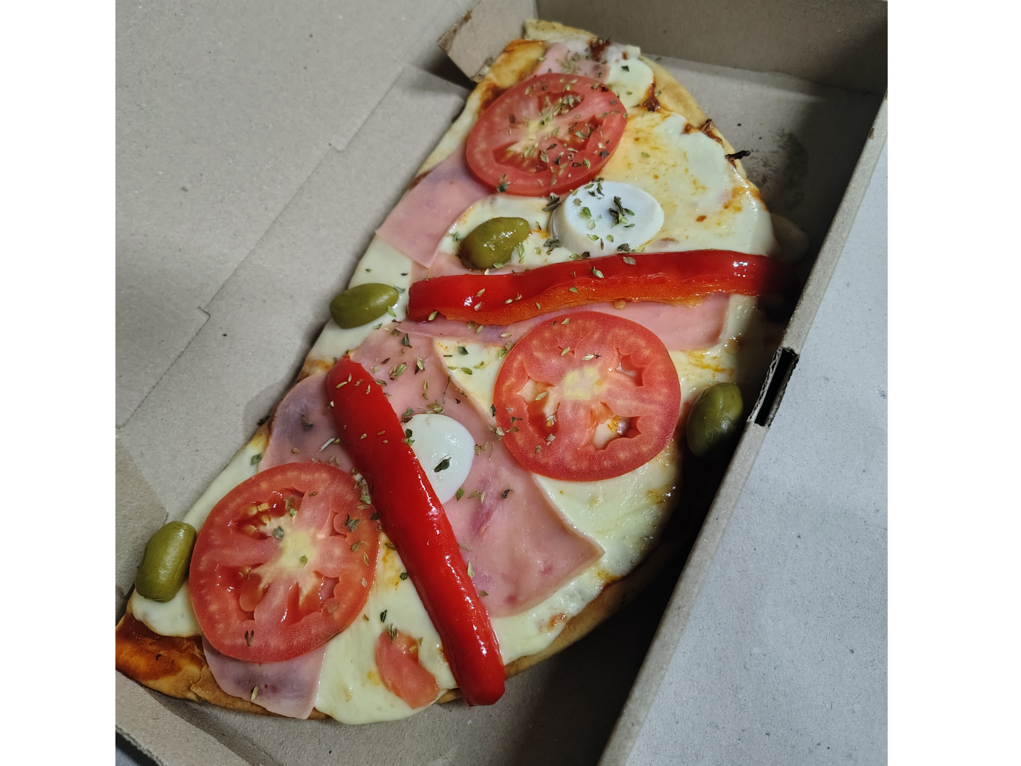 1/2 pizza especial