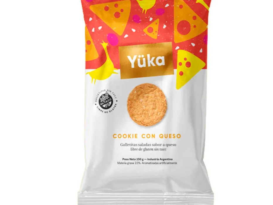 GALLETA YUKA SABOR QUESO