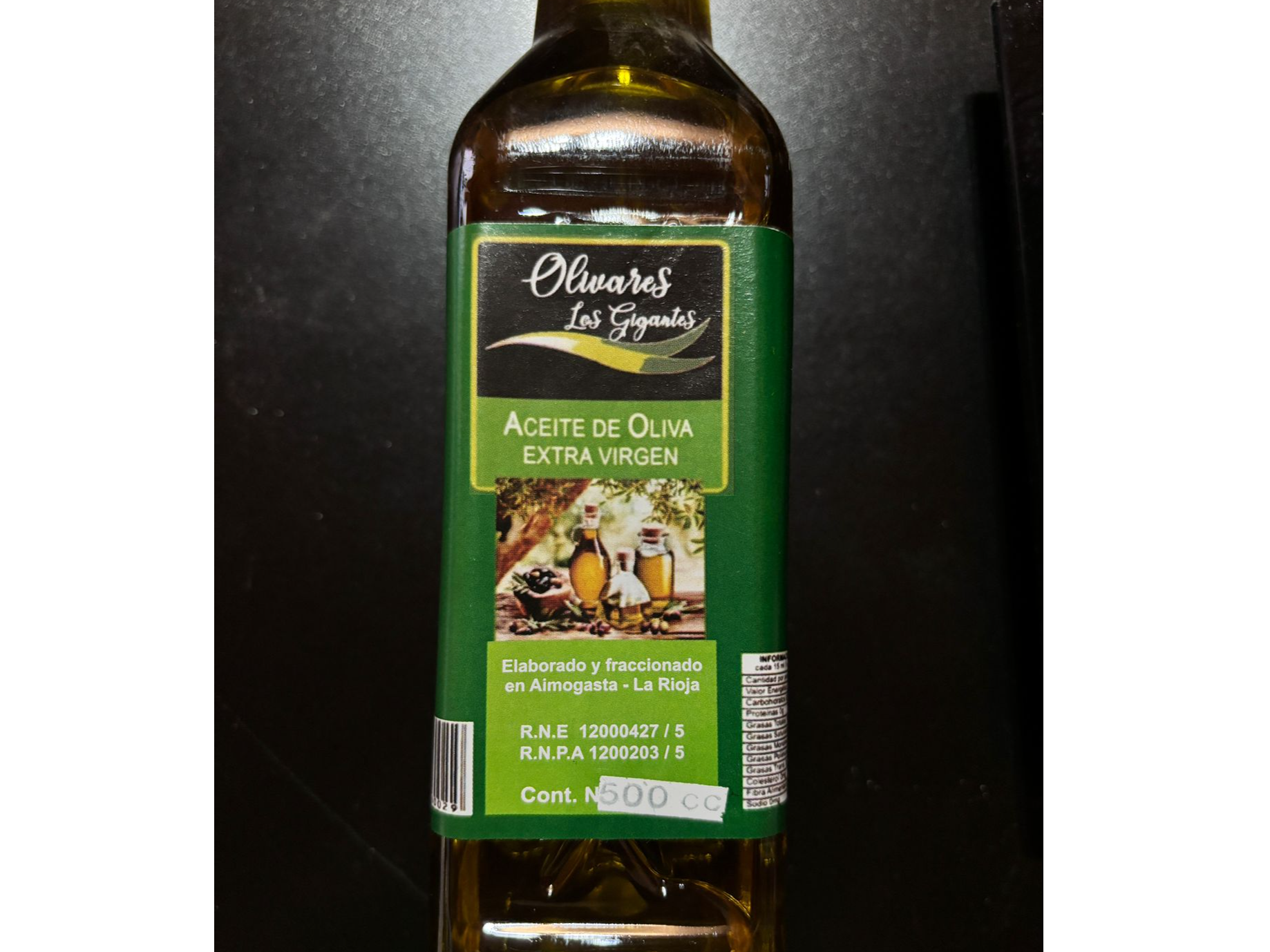 ACEITE DE OLIVA EXTRA VIRGEN LOS GIGANTES