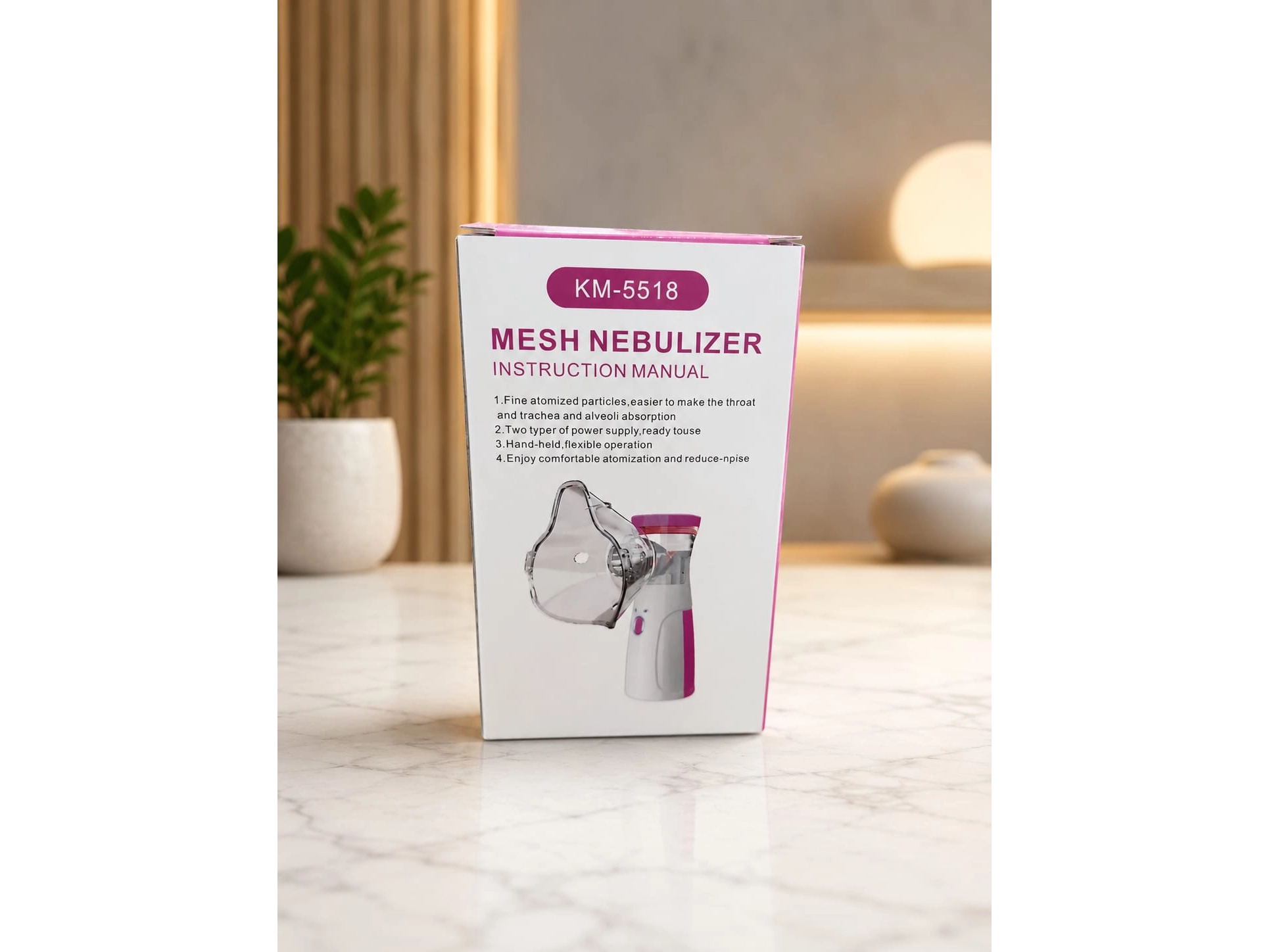 NEBULIZADOR PORTÁTIL KM-5518