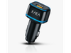 CARGADOR 12V XAEA GEAR 1 USB + 1 USB + CABLE TIPO C