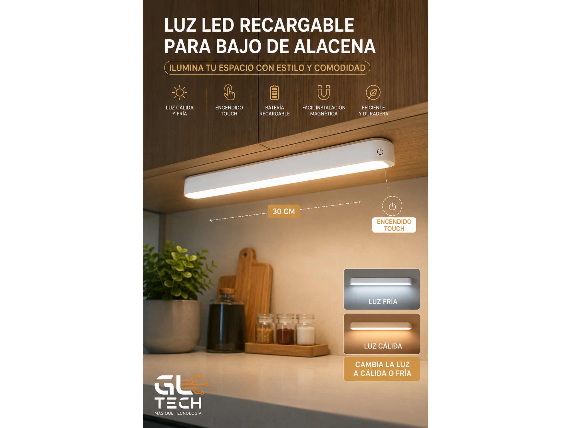 2X$20.000- LAMPARA LED PORTABLE IMANTADA 045