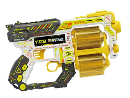PISTOLA LANZA DARDOS DOBLE TAMBOR MODZ-00HB – ZUMO