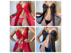 BABY DOLL + COLALESS REGULABLE - VEN AMOR 32