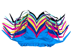 CORPIÑO DE MALLA CON VOLADO-DANNA