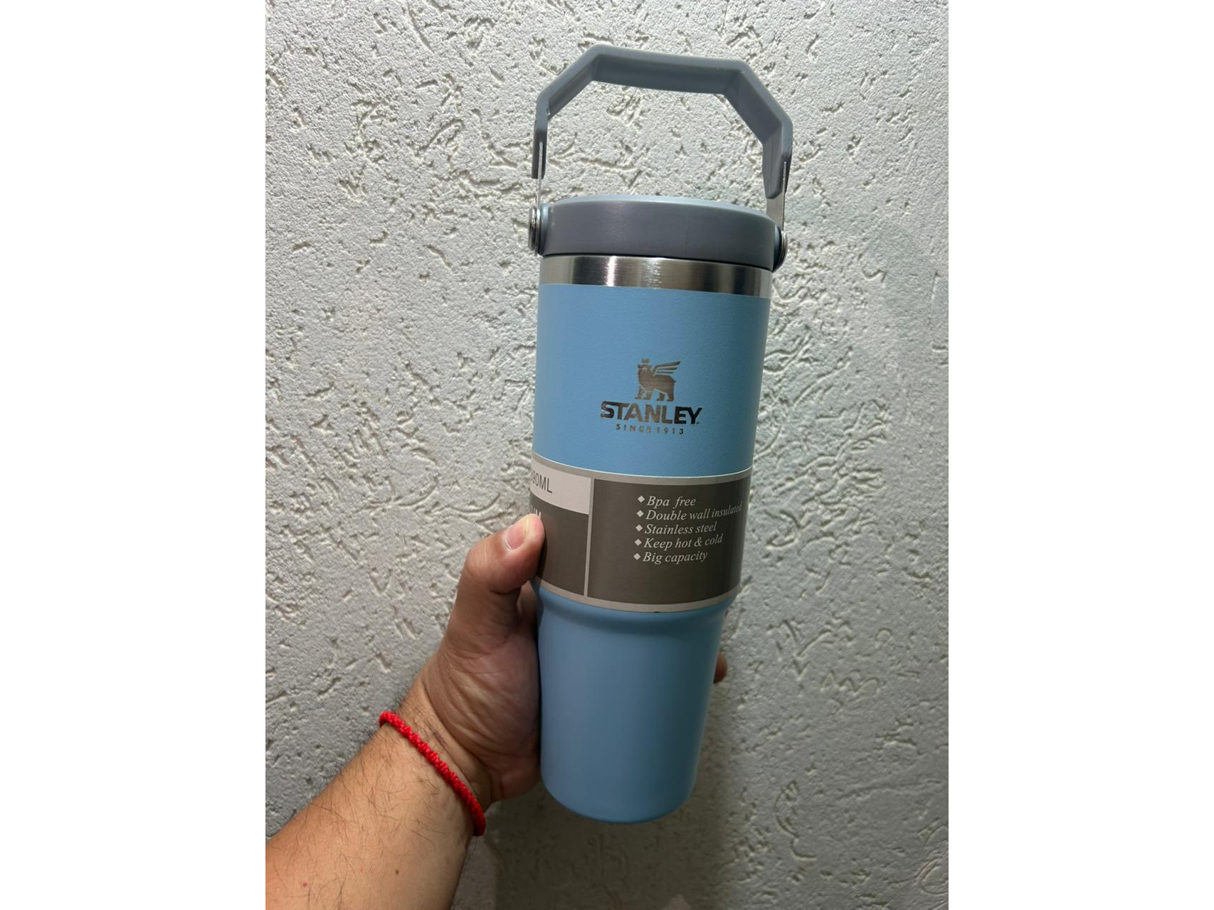 Vaso térmico simil Stanley Flip Straw  887 mL