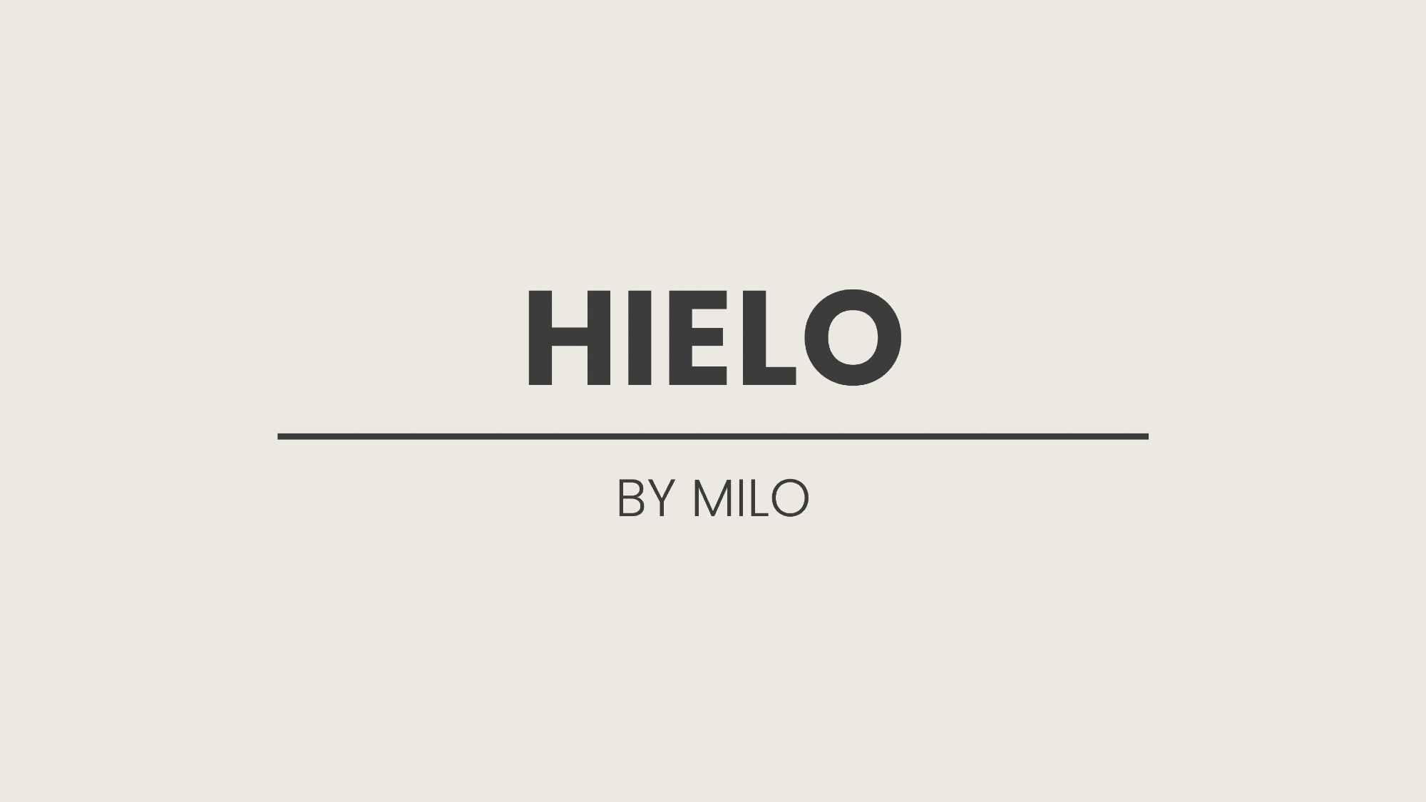 Hielo