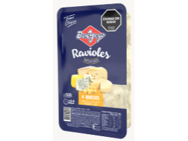 DON YEYO RAVIOLES 4 QUESOS 500G