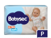BABYSEC PAÑAL PEQUEÑOS 12 UNIDADES