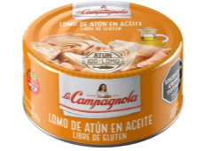 LA CAMPAGNOLA LOMO DE ATUN EN ACEITE 170GR