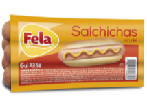 FELA SALCHICHAS X 6U 225GR
