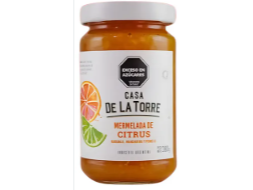 CASA DE LA TORRE MERMELADA CITRUS 380G
