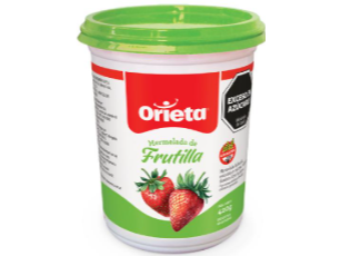 ORIETA MERMELADA LIGHT FRUTILLA 500GR