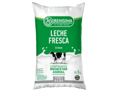 LA SERENISIMA LECHE SACHET DESCREMADA 1L