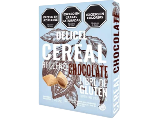 DELICEL CEREALES RELLENOS CHOCOLATE 240GR
