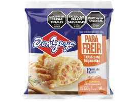 DON YEYO TAPAS DE EMPANADAS PARA FREIR 12U 350G