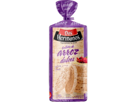 DOS HERMANOS GALLETAS DE ARROZ DULCE 100GR