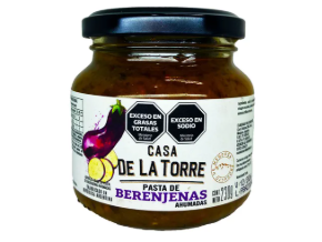 CASA DE LA TORRE PESTO DE BERENJENA 230G