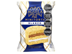 AGUILA ALFAJOR MINITORTA BLANCO 69G