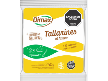 DIMAX TALLARINES FRESCOS AL HUEVO 250G
