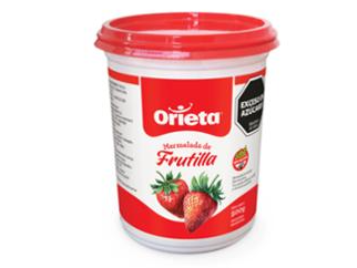 ORIETA MERMELADA FRUTILLA 420G