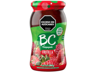 BC MERMELADA FRUTILLA 390GR