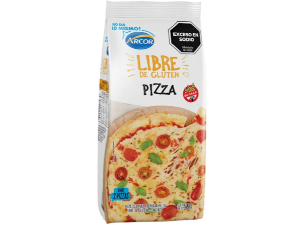 ARCOR PREMEZCLA PIZZA SIN TACC 500GR