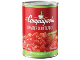 LA CAMPAGNOLA TOMATE PERITAS CUBETEADOS 400GR