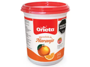 ORIETA MERMELADA NARANJA 500GR