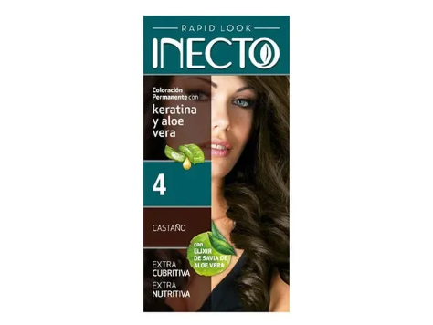 INECTO KIT RAPIDO TINTURA Nº 4 CASTAÑO