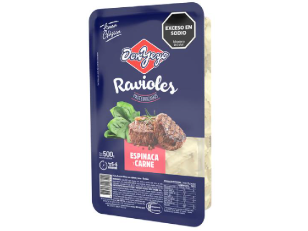 DON YEYO RAVIOLES CARNE Y ESPINACA 500G