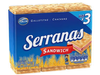 SERRANAS SANDWICH X3 336GR