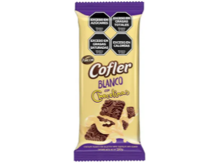 COFLER CHOCOLATE CHOCOLINA BLANCO 55G