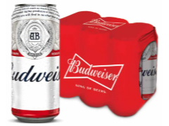 BUDWEISER CERVEZA PACK 6UN