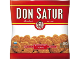 DON SATUR BIZCOCHO SALADO 200G