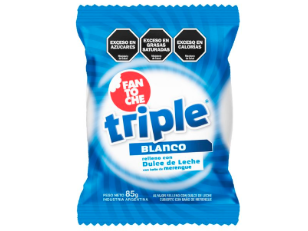 FANTOCHE ALFAJOR BLANCO TRIPLE 85G
