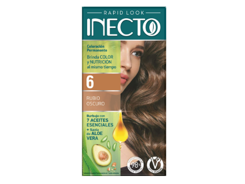 INECTO KIT TINTURA Nº6 RUBIO OSCURO