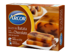 ARCOR BATATA CON CHOCOLATE ESTUCHE 500GR