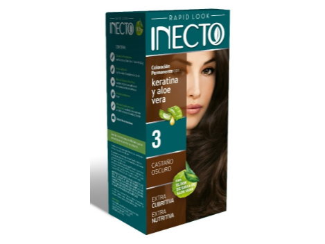 INECTO KIT RAPIDO TINTURA Nº 3 - CASTAÑO OSCURO