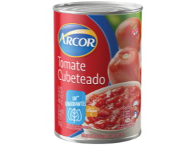 ARCOR TOMATE CUBETEADO 400GR