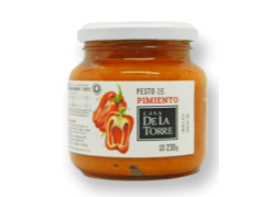 CASA DE LA TORRE PESTO DE PIMIENTO 230G