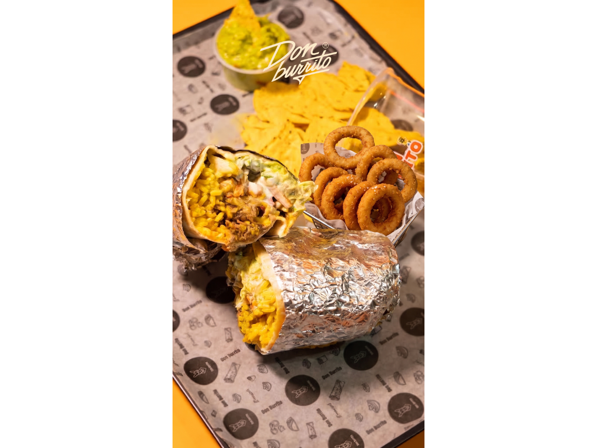 Burrito XL  + Aros Don B