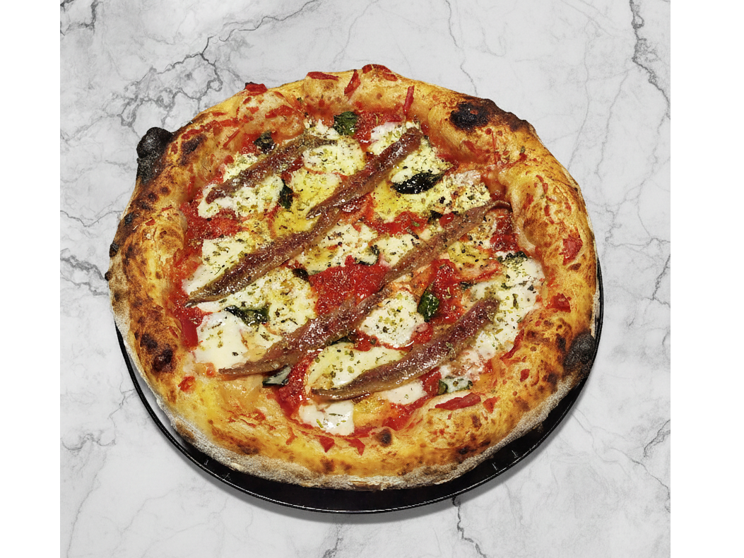 Mozza con Anchoas