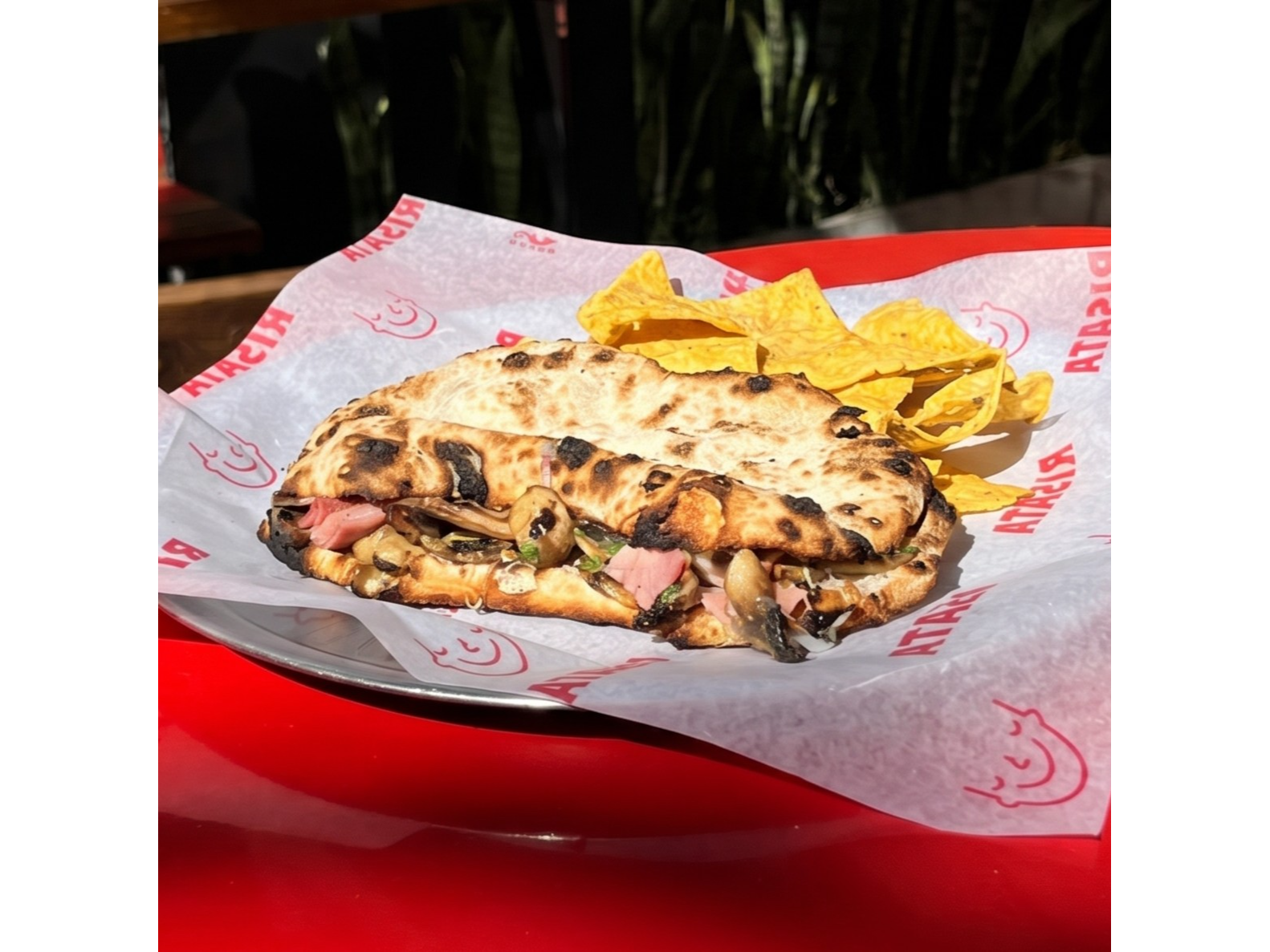 PANINO FUNGHI Y PANCETA