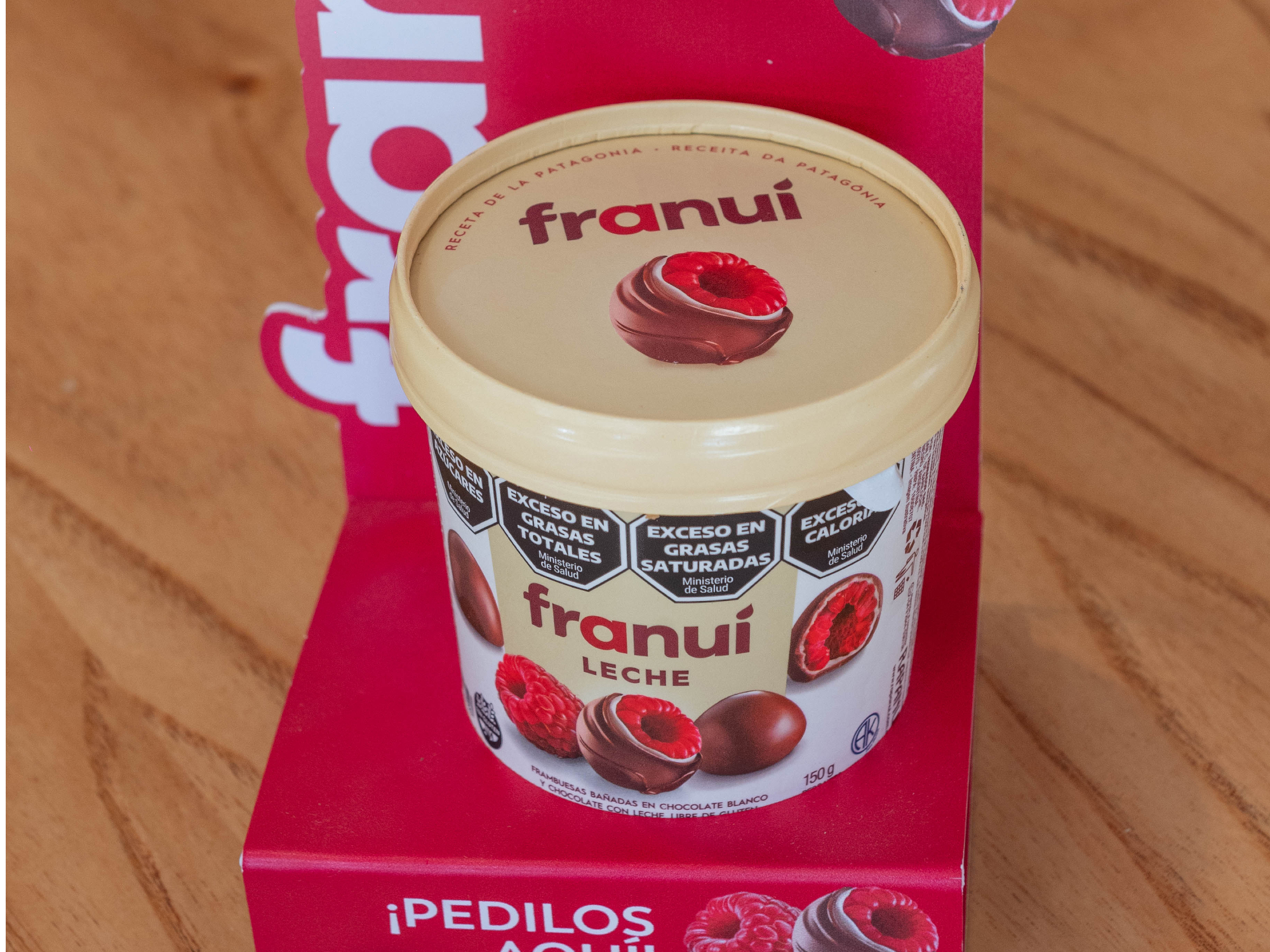 Franui Frambuesas Choco con Leche