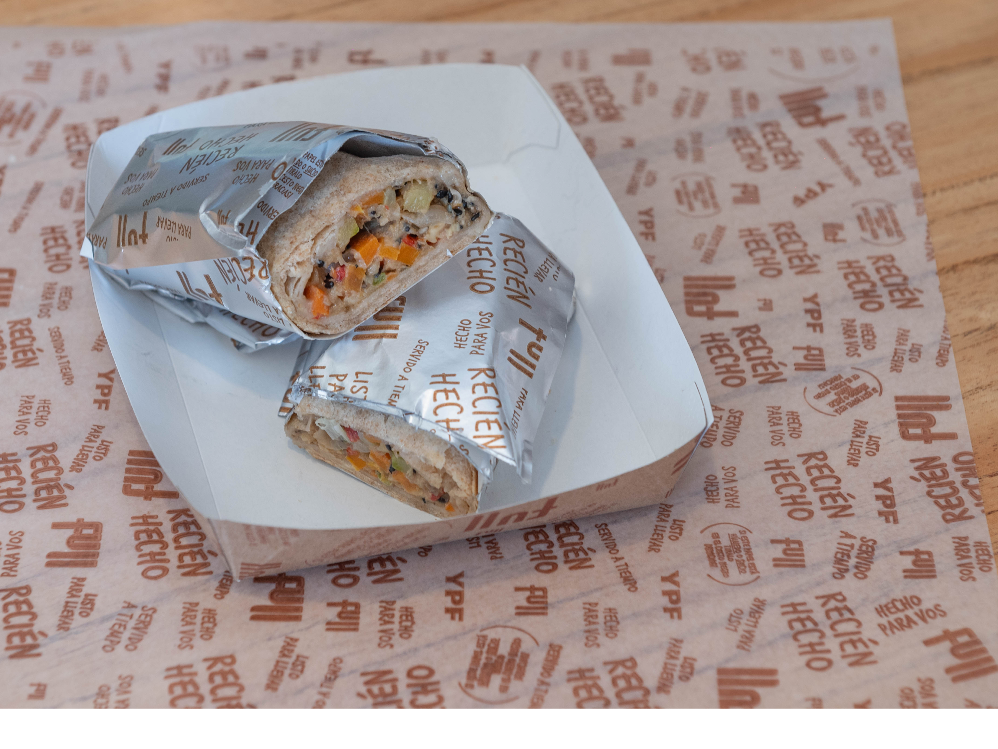 Roll de Vegetales Grillados
