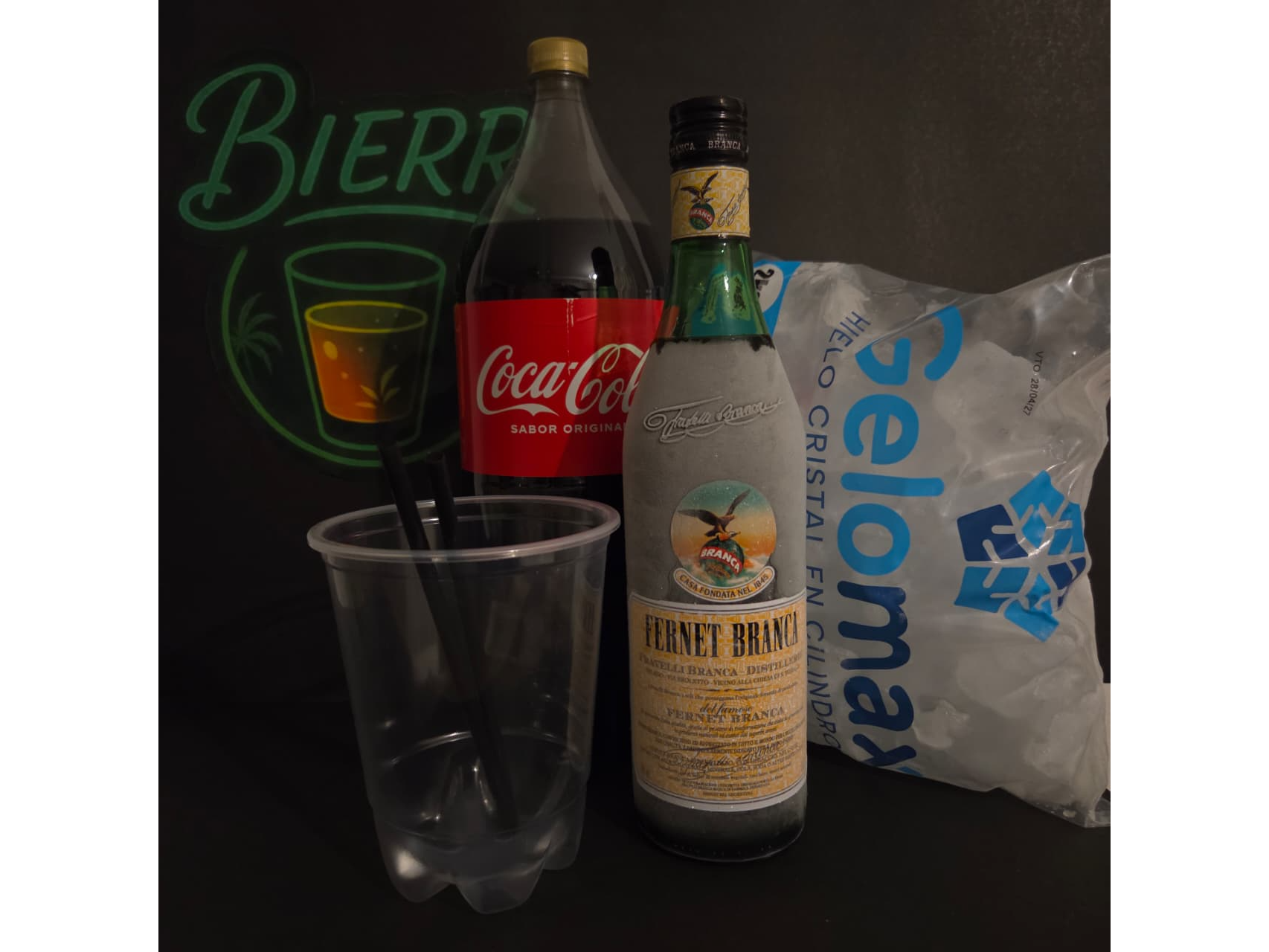 FERNET 750ml + COCA COLA 2.5lts