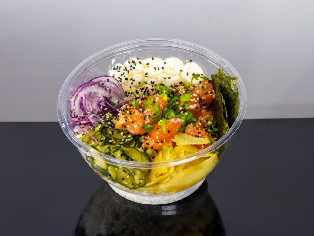 Poke Salmón Crudo